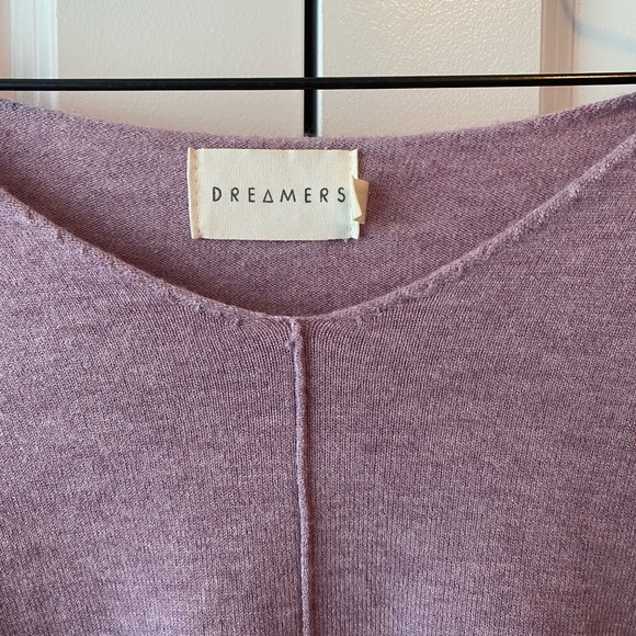 Women’s lilac purple tunic sweater dreamers M/L - Picture 2 of 5
